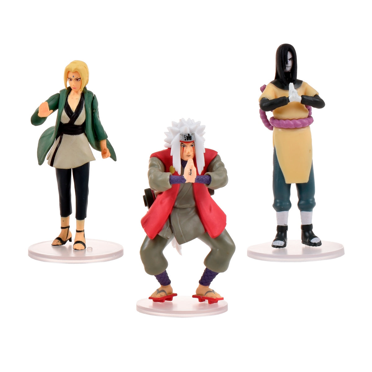 Pack 3 Figuras Coleccionables 7 Cm Naruto - Tsunade